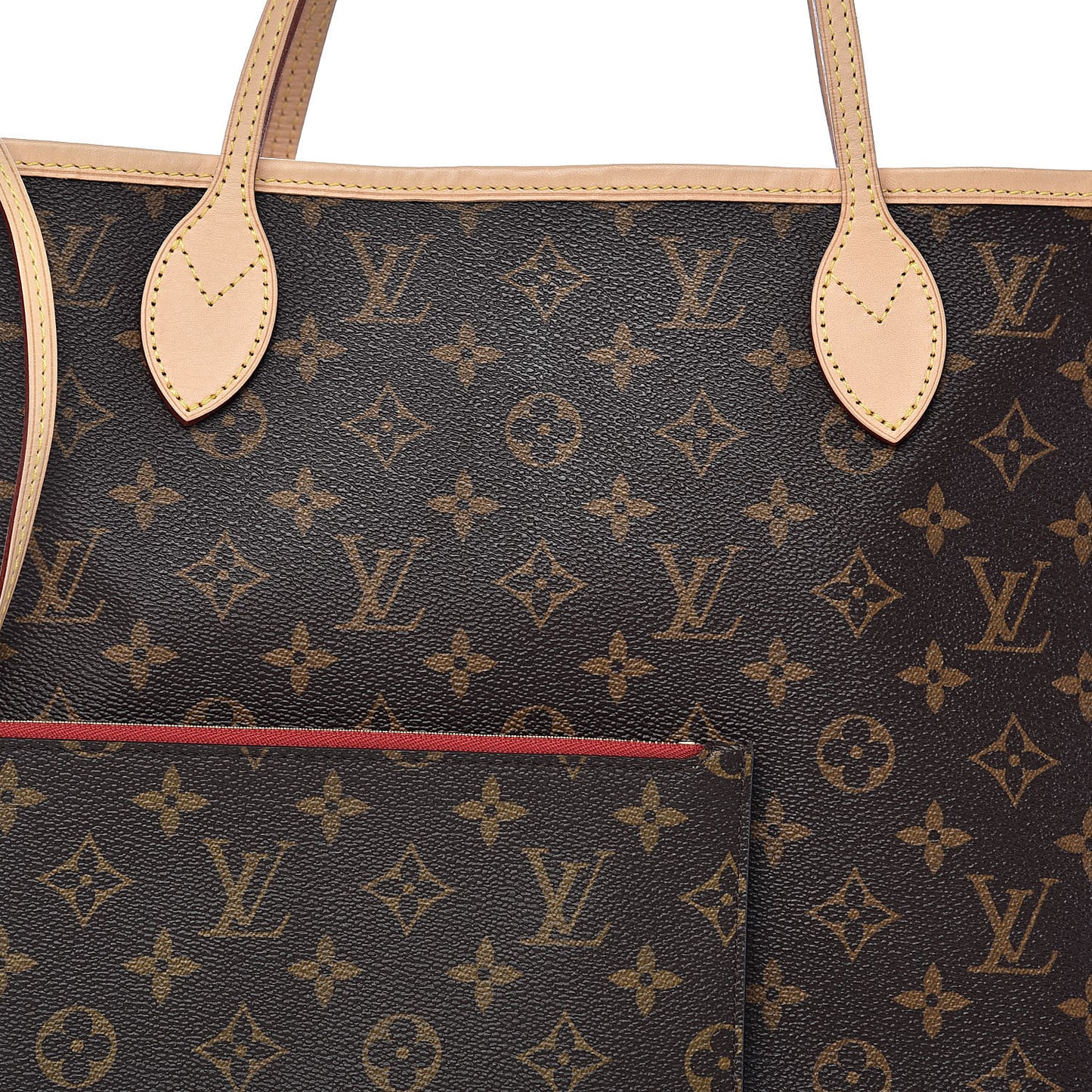 Monogram Neo Neverfull MM Cherry