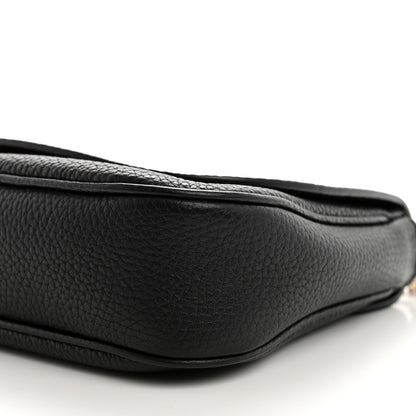 Gucci Pebbled Calfskin Medium Soho Flap Crossbody Black 11 of 11