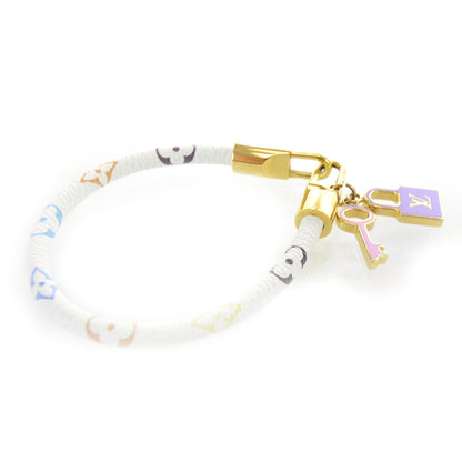 Louis Vuitton Monogram Multicolor Luck It Bracelet 19 White 4 of 6