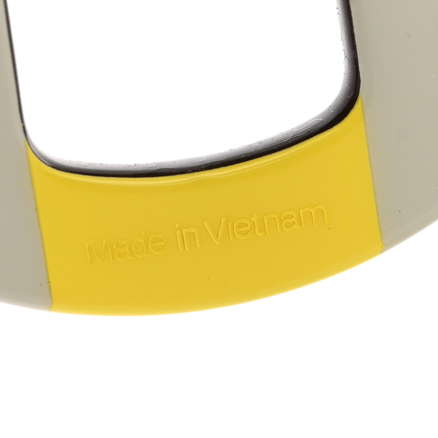 Hermes Lacquered Horn H Equipe Earrings 5 of 6