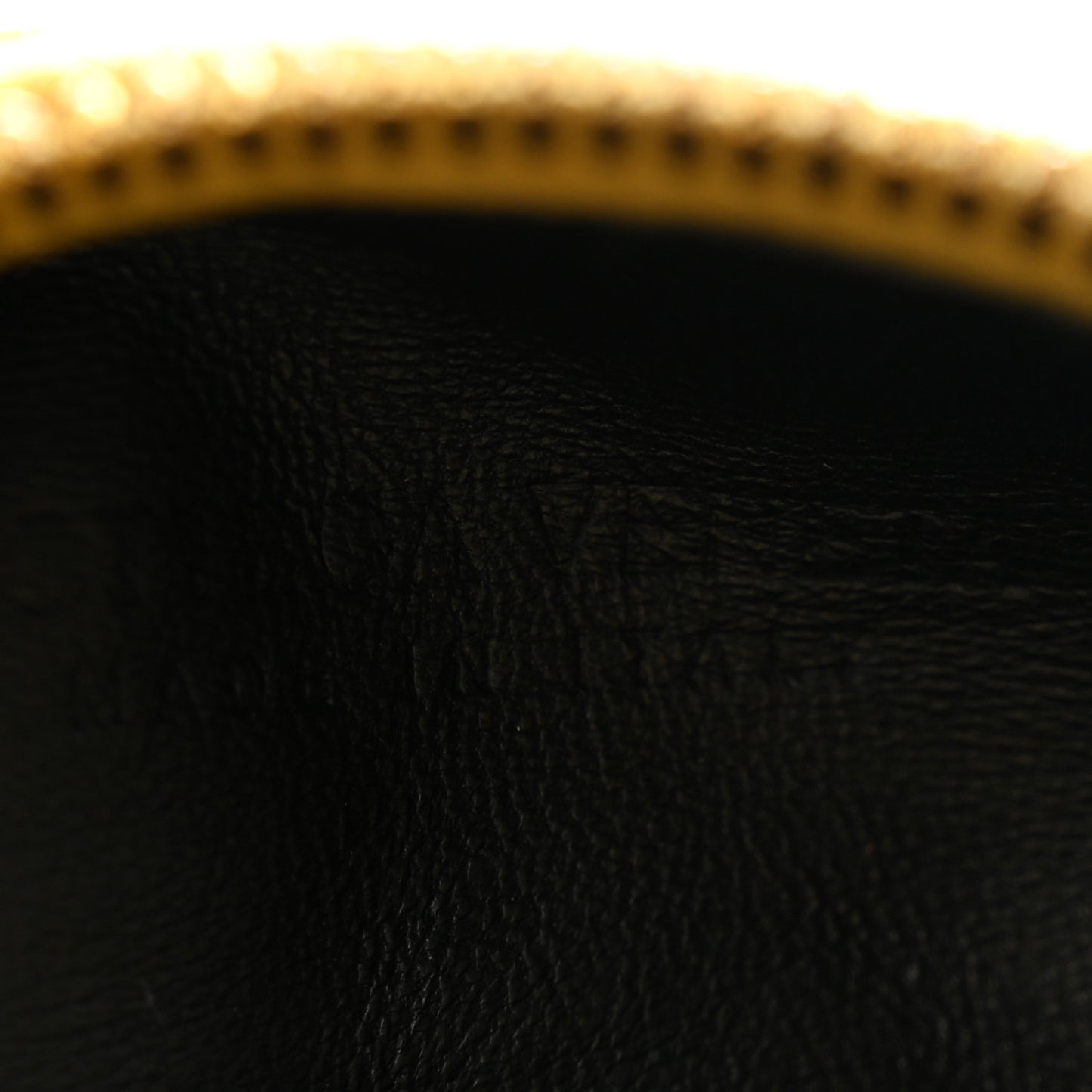 Metallic Nappa Intrecciato Mini Jodie Gold