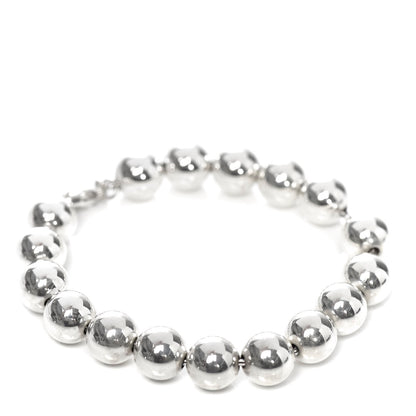 Tiffany Sterling Silver 10mm HardWear Ball Bracelet 3 of 4