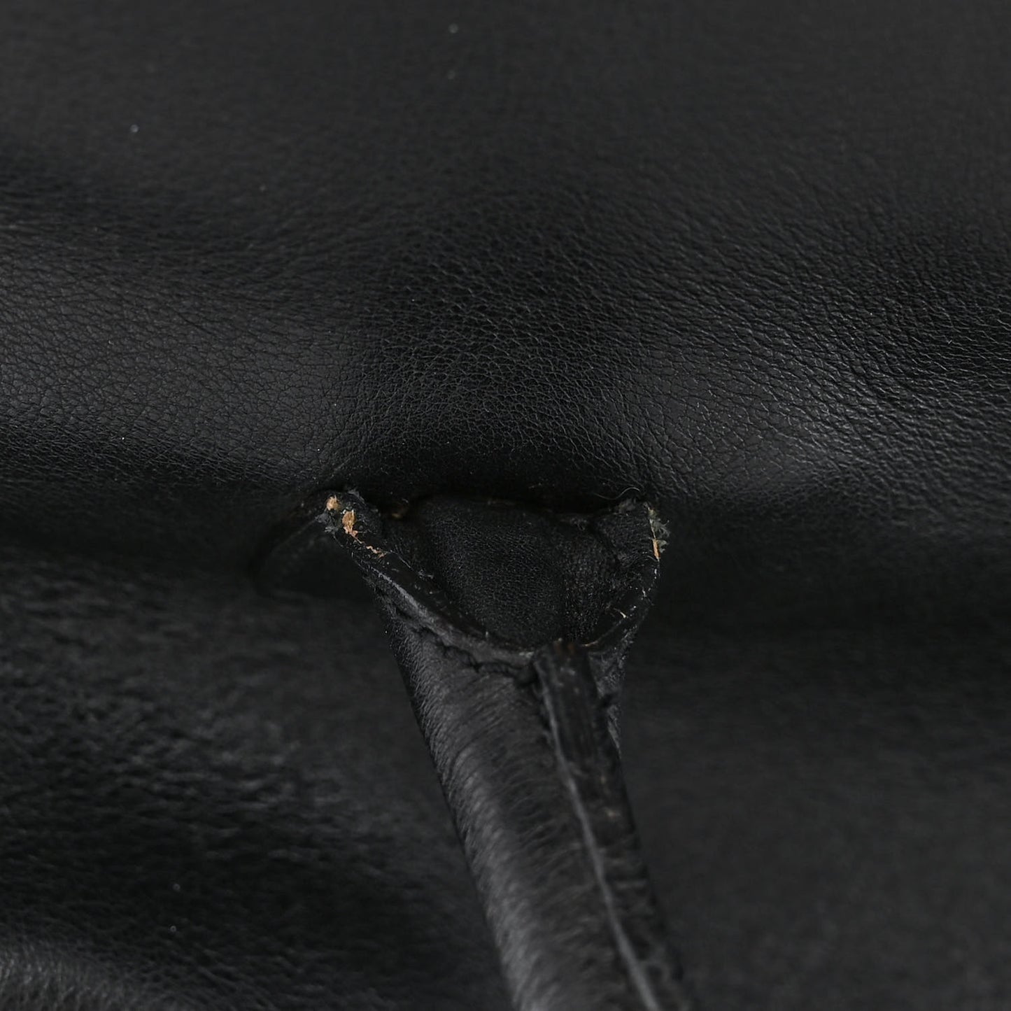 Calfskin Large Flap Tote Black