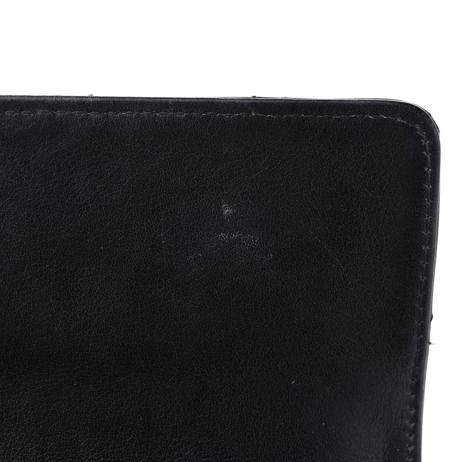 Chanel Patent CC Large Gusset Flap Wallet Black 14 of 15
