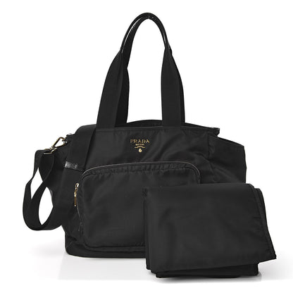 Prada Tessuto Nylon Vela Diaper Bag Black 1 of 10