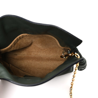 Loewe Calfskin Nano Flamenco Knot Clutch Khaki 5 of 10