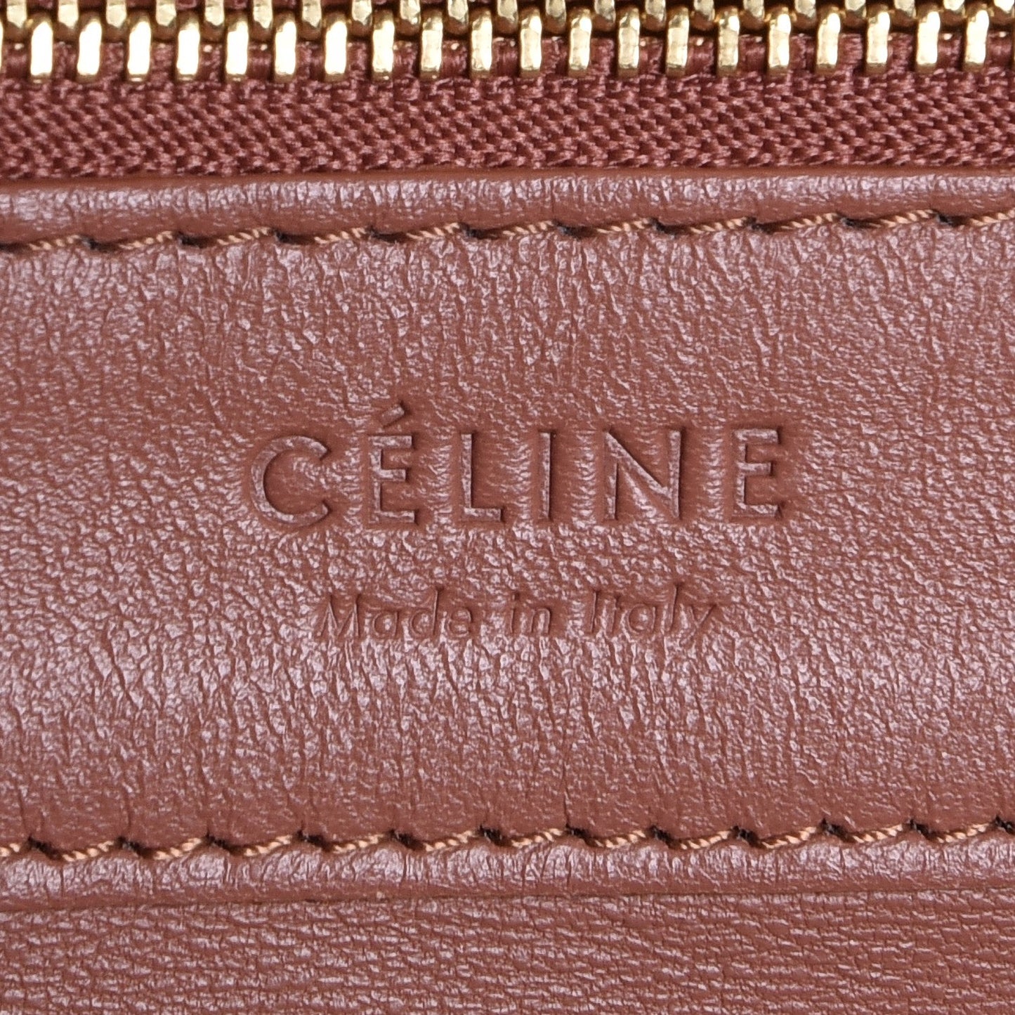 Lambskin Horizontal Cabas Sienna