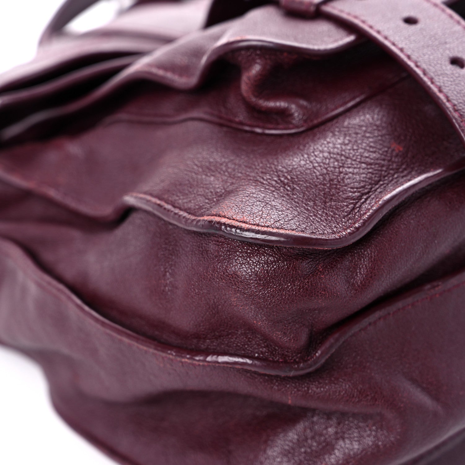 Proenza Schouler Lambskin PS1 Large Satchel Oxblood 9 of 29