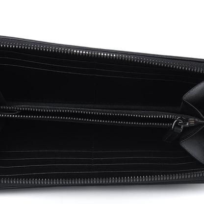 MCM Skyoptic Visetos Large Zip Around Wallet Black 3 of 4