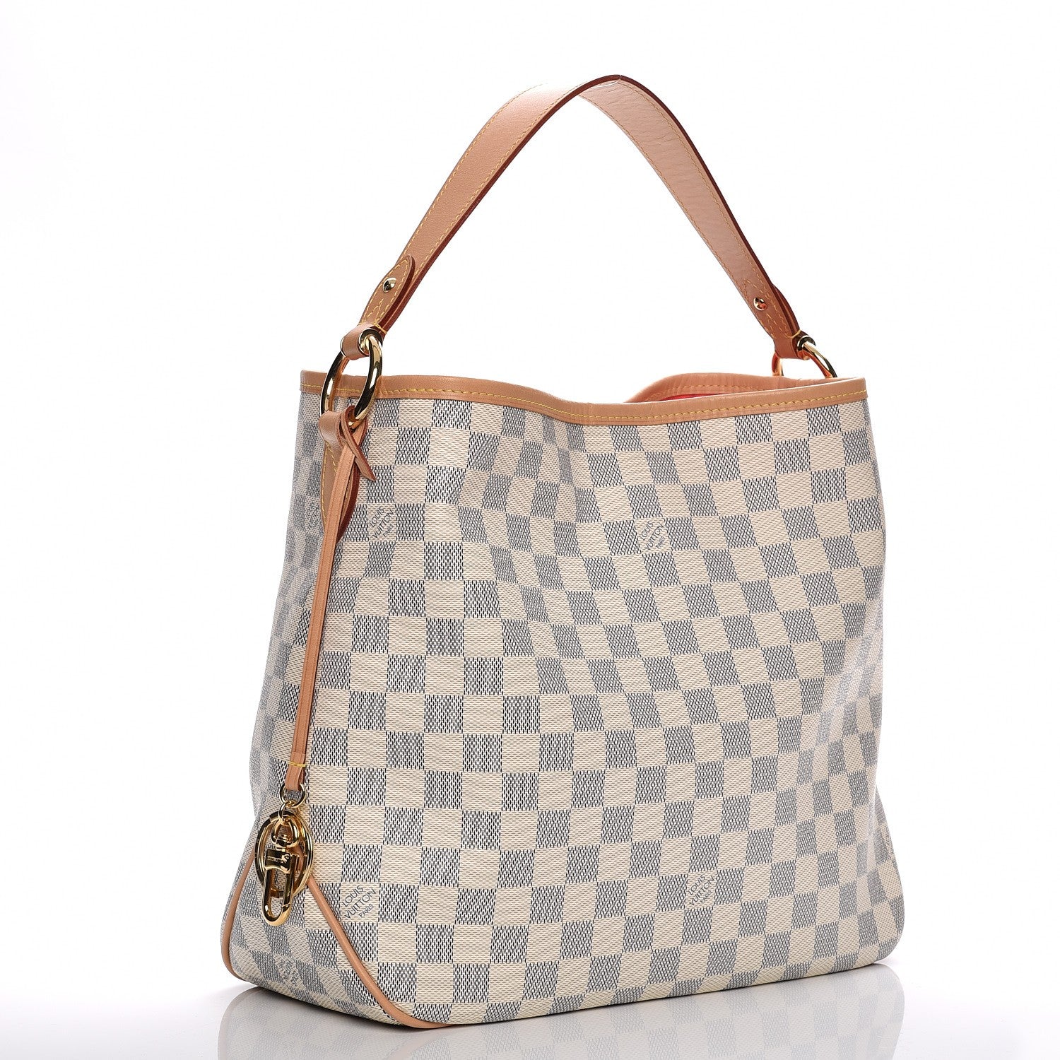 Louis Vuitton Damier Azur Delightful PM Pink 3 of 7