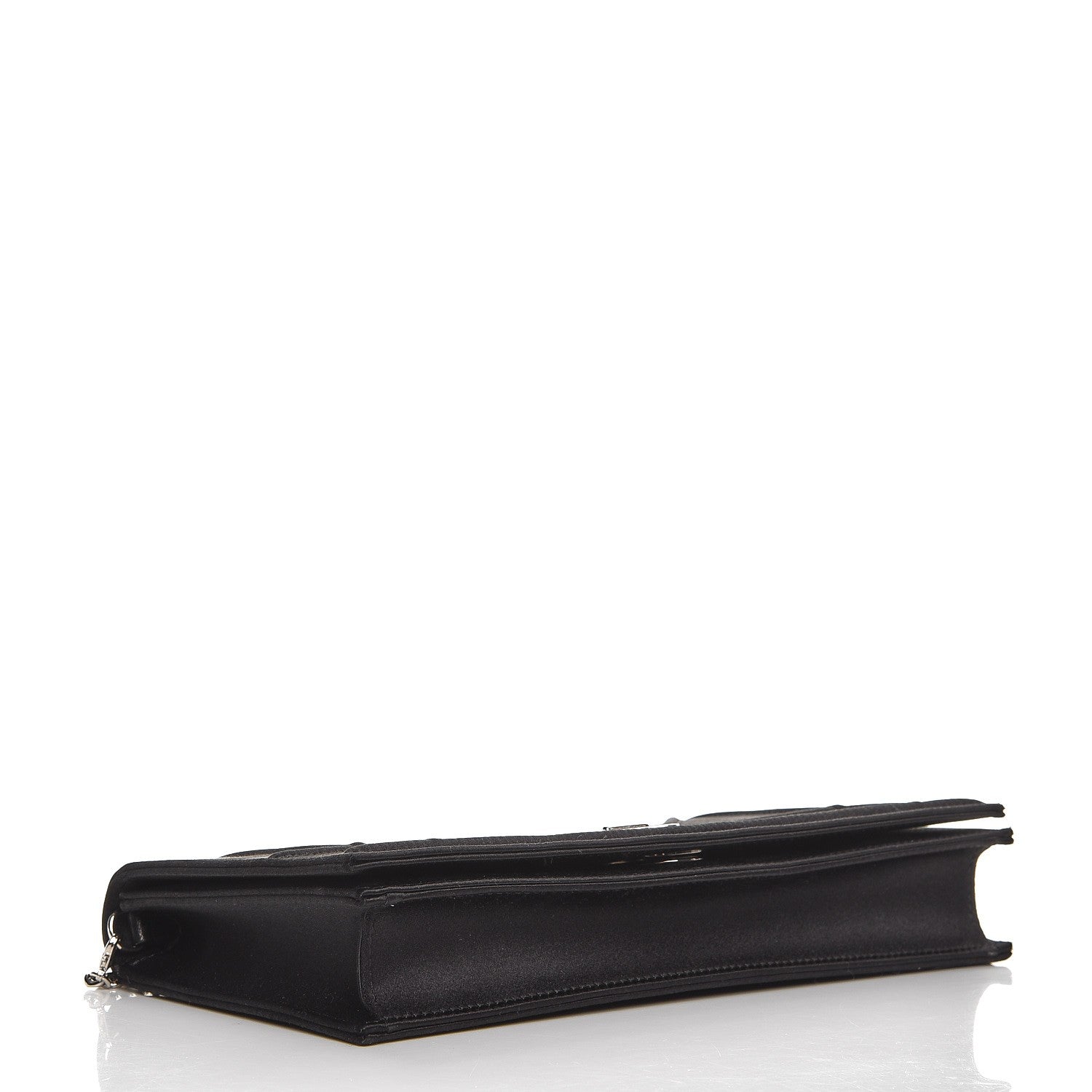 Christian Dior Satin Diorama Pochette Black 4 of 6