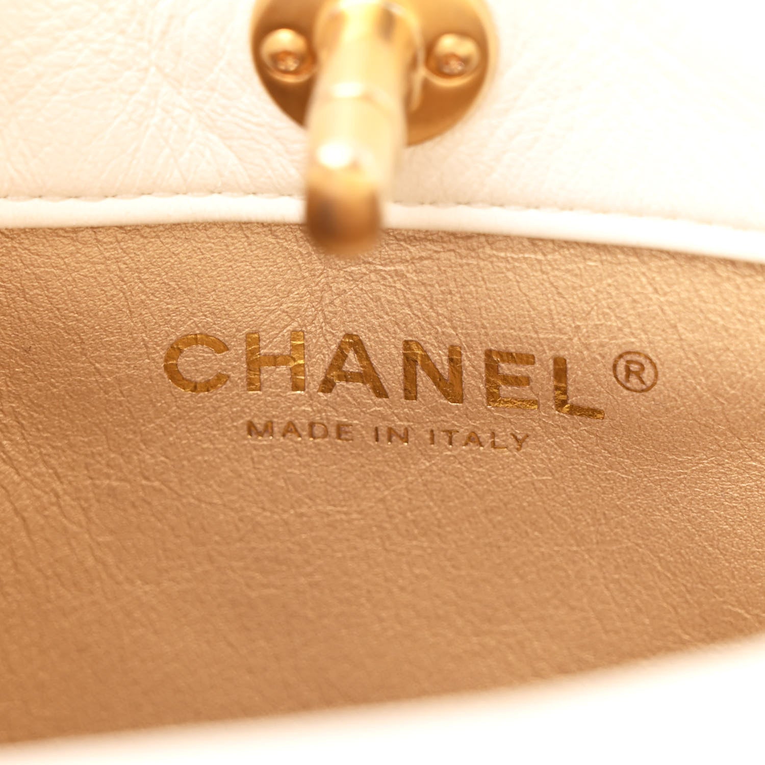 Chanel Lambskin Quilted Multi Chain Hobo White 6 of 11
