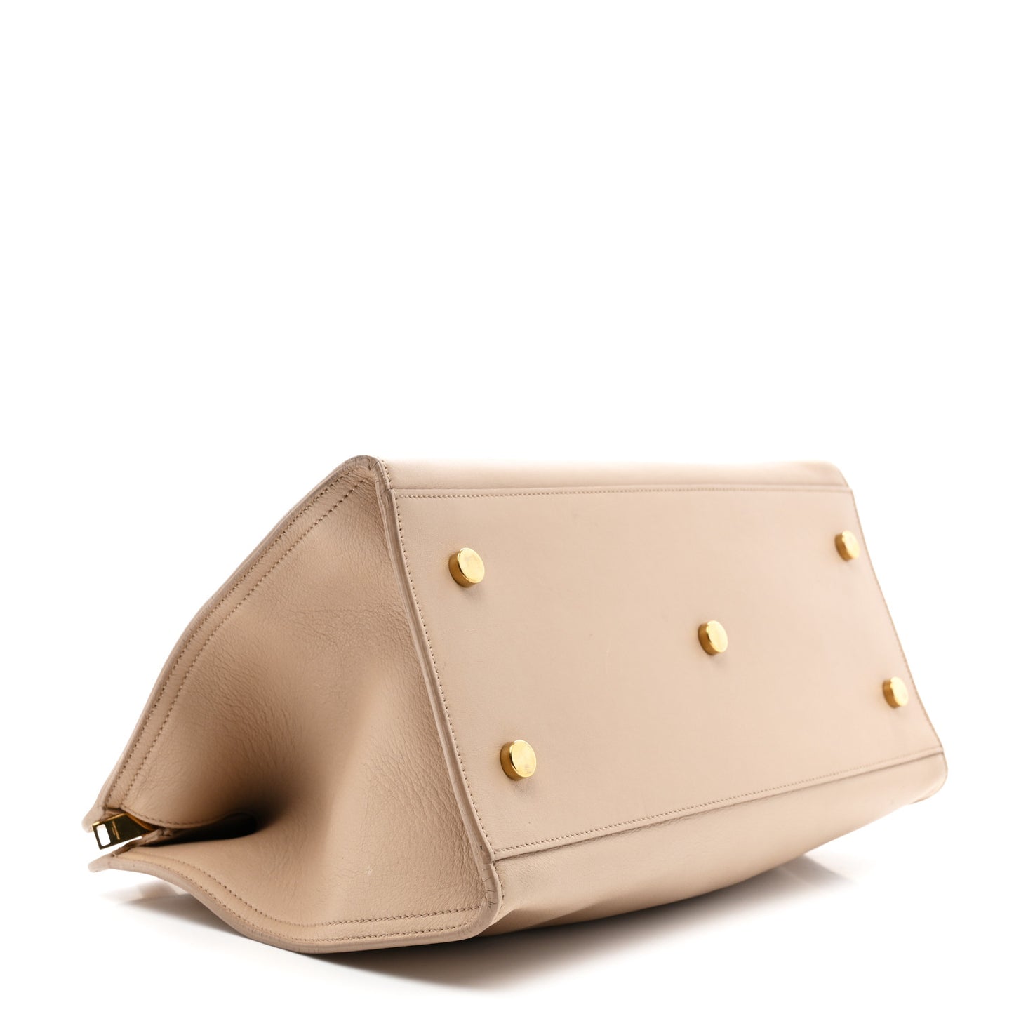 Smooth Calfskin Small Monogram Cabas Beige