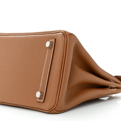 Hermes Togo Birkin 25 Gold 10 of 11