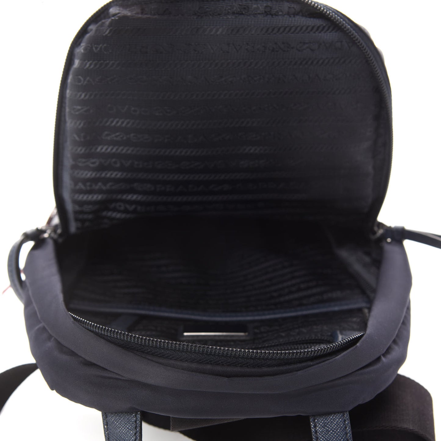 Tessuto Stampato Nylon Otta Print Sling Backpack Black