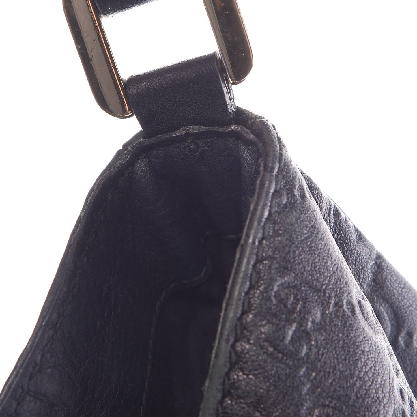 Guccissima Large New Ladies Web Hobo Black