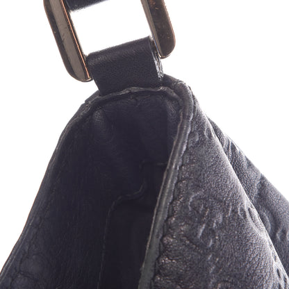 Gucci Guccissima Large New Ladies Web Hobo Black 11 of 12