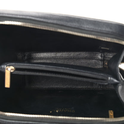 Chanel Caviar Quilted Medium CC Filigree Vanity Case Black 5 of 13