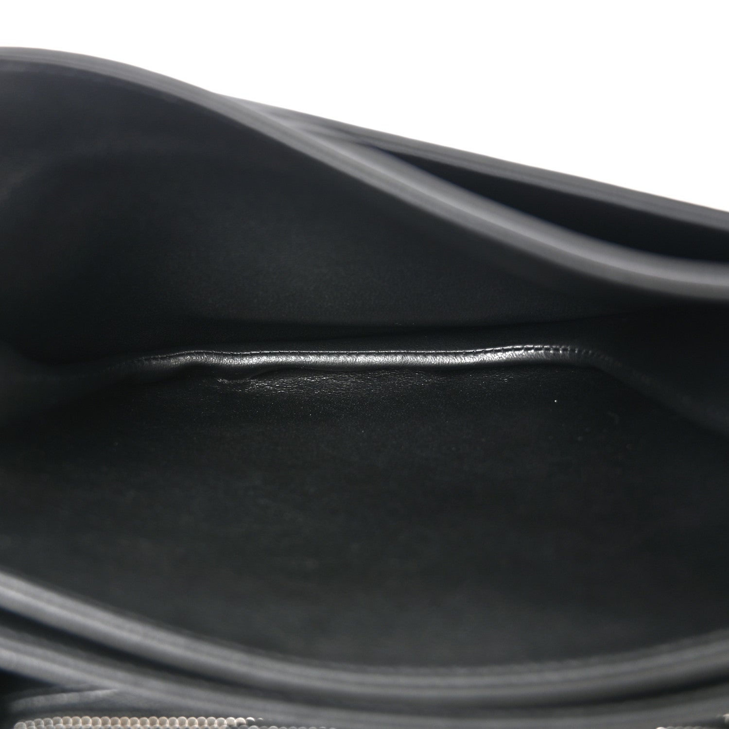 Celine Supple Calfskin Medium Triomphe Besace Black 5 of 9