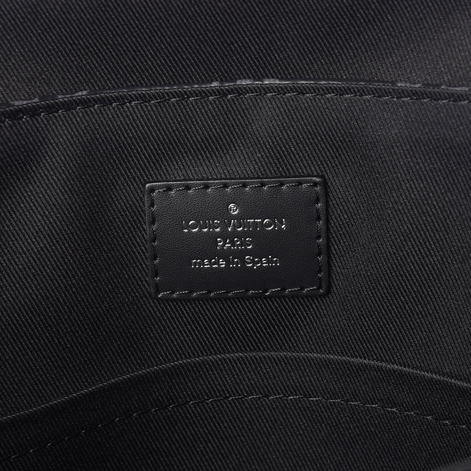 Louis Vuitton Monogram Eclipse District PM Black 6 of 10