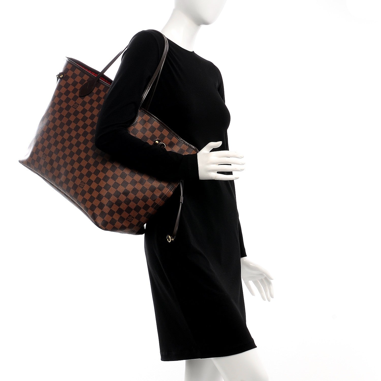 Louis Vuitton Damier Ebene Neo Neverfull GM 2 of 9