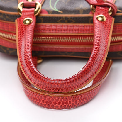 Louis Vuitton Lizard Monogram Cerises Neo Deauville 9 of 9