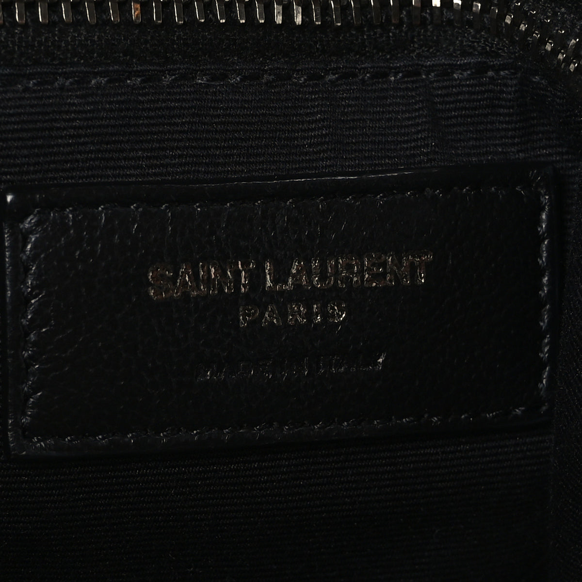 Vintage Lambskin Chevron Monogram Medium Nolita Black
