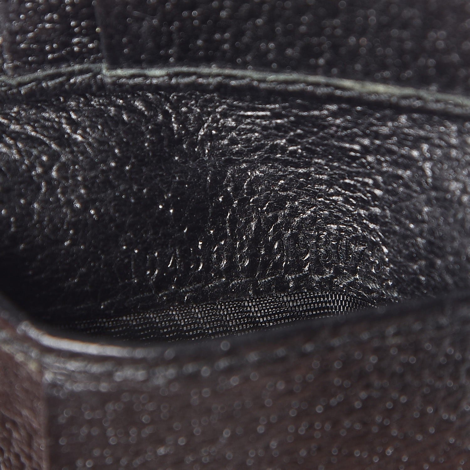 Gucci Mens Monogram Bi-Fold Wallet Black 7 of 7
