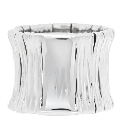 Roberto Coin 18K White Gold Diamond Elephantino Ring 49 5 3 of 4