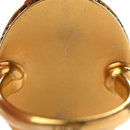 Christian Dior D Charms Pop Ring Gold 8 of 9