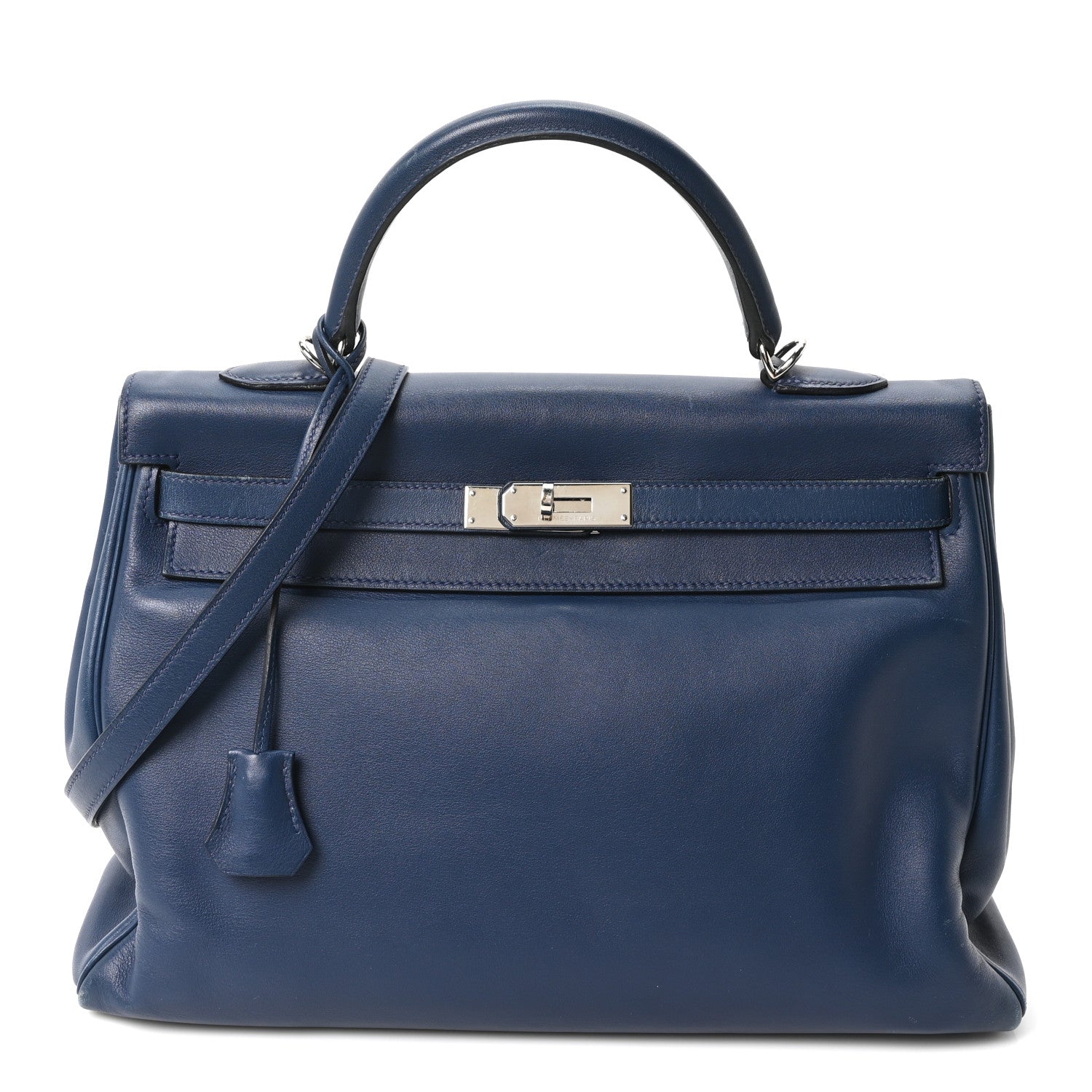 Hermes Swift Kelly 35 Bleu De Prusse 1 of 10