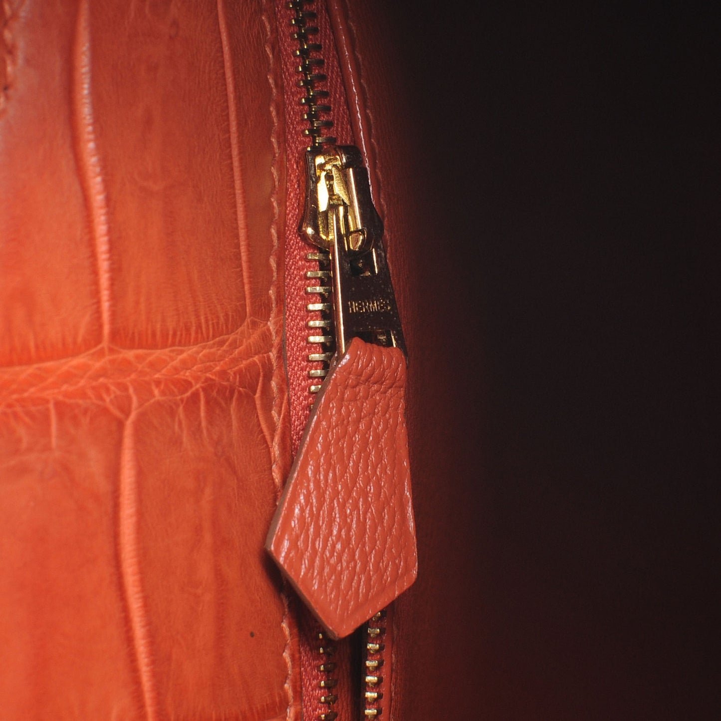 Matte Niloticus Crocodile Kelly 35 Sanguine