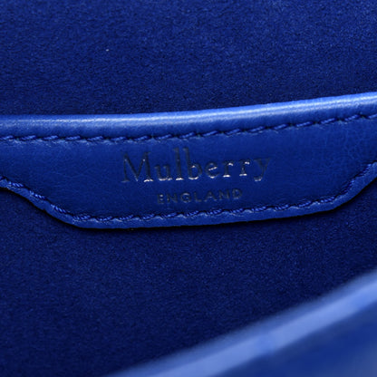 Mulberry Shiny Buffalo Quilted Darley Shoulder Bag Porcelain Blue 8 of 13