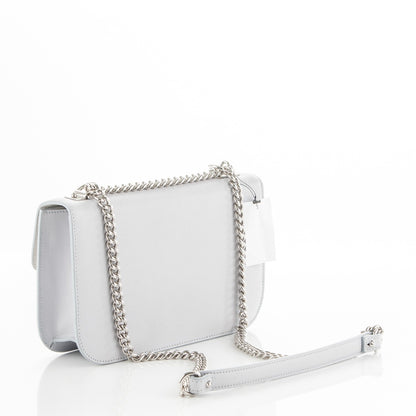 Alexander McQueen Grained Calfskin Medium Insignia Flap Cloud 3 of 7