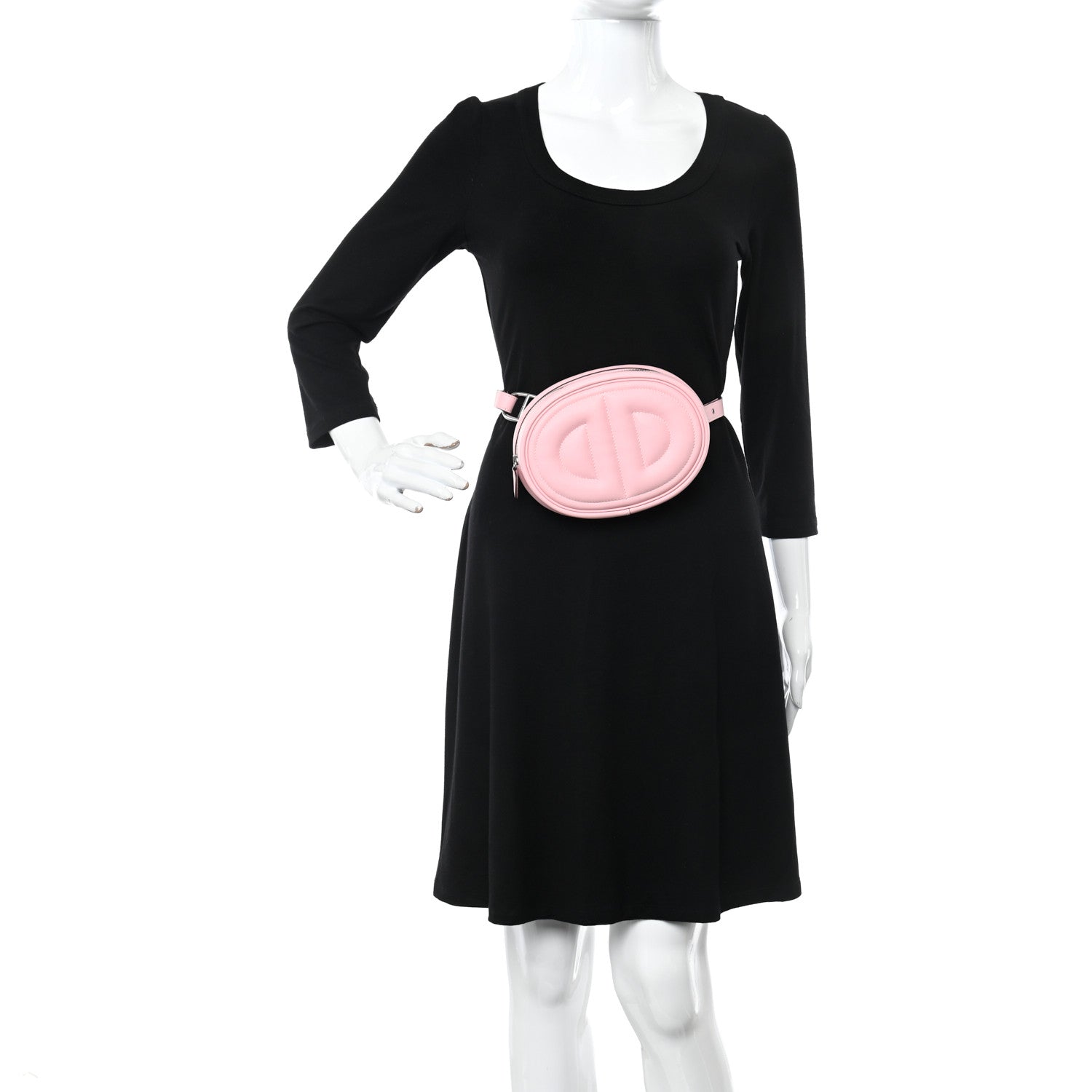 Hermes Swift In-The-Loop Belt Bag Rose Sakura 2 of 10