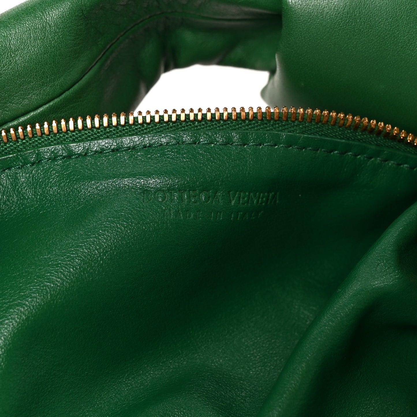 Nappa Mini Double Knot Bag Racing Green