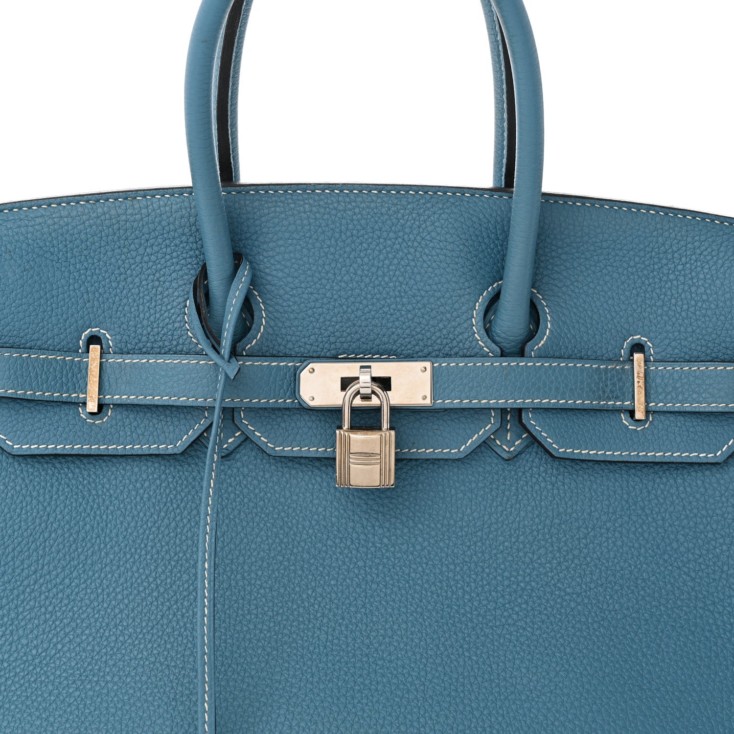 Hermes Togo BIRKIN 35 Blue Jean 8 of 10