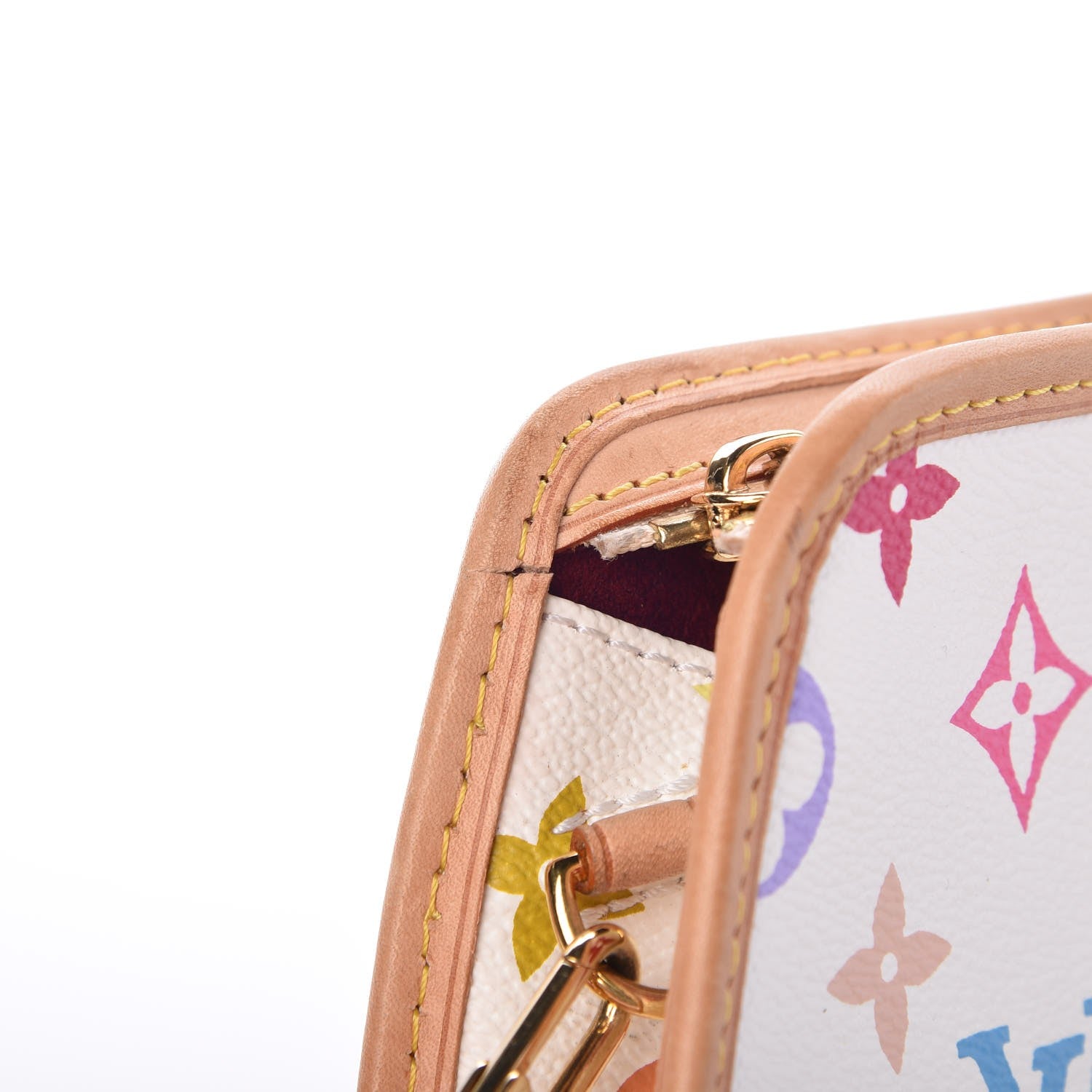 Louis Vuitton Monogram Multicolor Shirley White 7 of 9