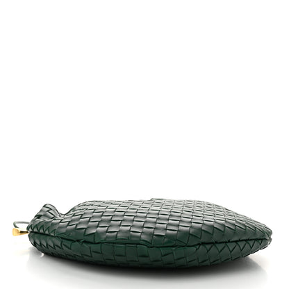 Bottega Veneta Nappa Intrecciato Medium Sardine Bag Emerald Green 5 of 11