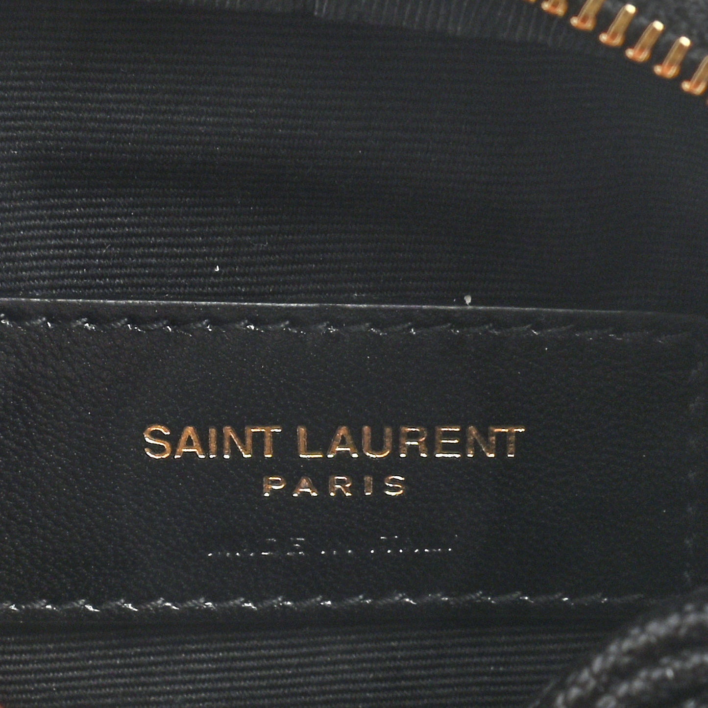 Grain De Poudre Matelasse Monogram Baby Lou Camera Bag Black