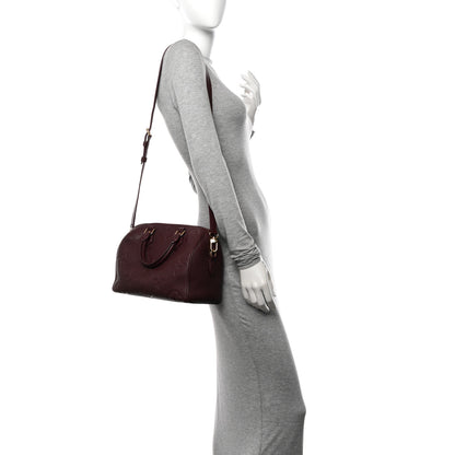 Louis Vuitton Empreinte Monogram Giant Speedy Bandouliere 25 Wine 2 of 9