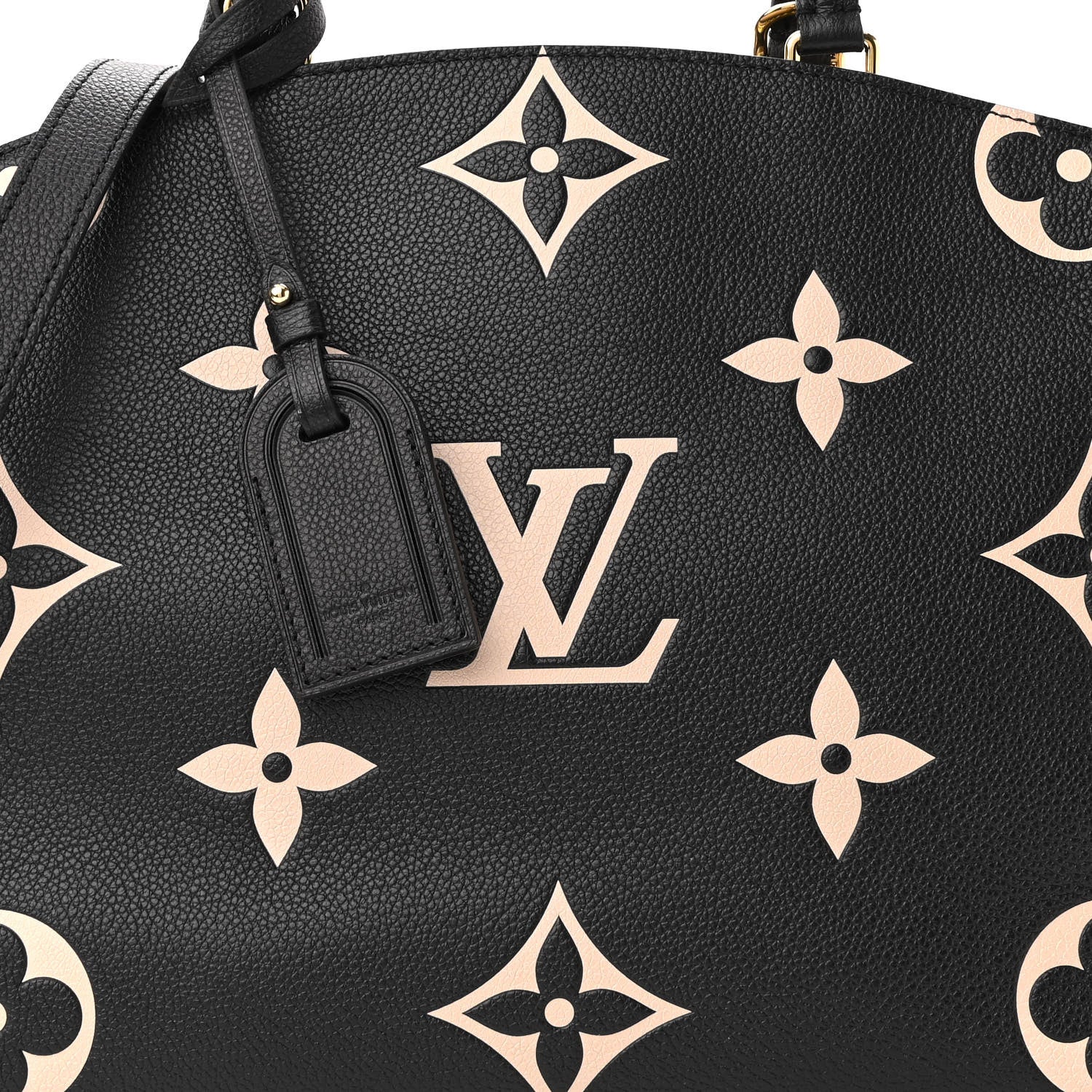 Louis Vuitton Empreinte Monogram Giant Grand Palais Black Beige 7 of 9