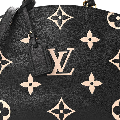 Louis Vuitton Empreinte Monogram Giant Grand Palais Black Beige 7 of 9