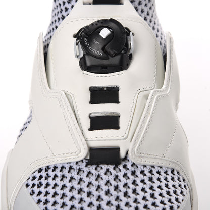 Louis Vuitton Mesh Calfskin Damier Embossed Fuel Power Sneakers 6 White 13 of 13