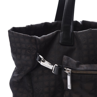 Chanel Nylon Travel Convertible Tote Black 10 of 10