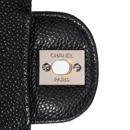 Chanel Caviar Quilted Medium Double Flap Black 9 of 9