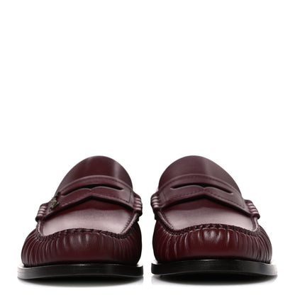 Saint Laurent Vitellino Lux Laurent 05 Mocassins 36.5 Vendome Red 3 of 10