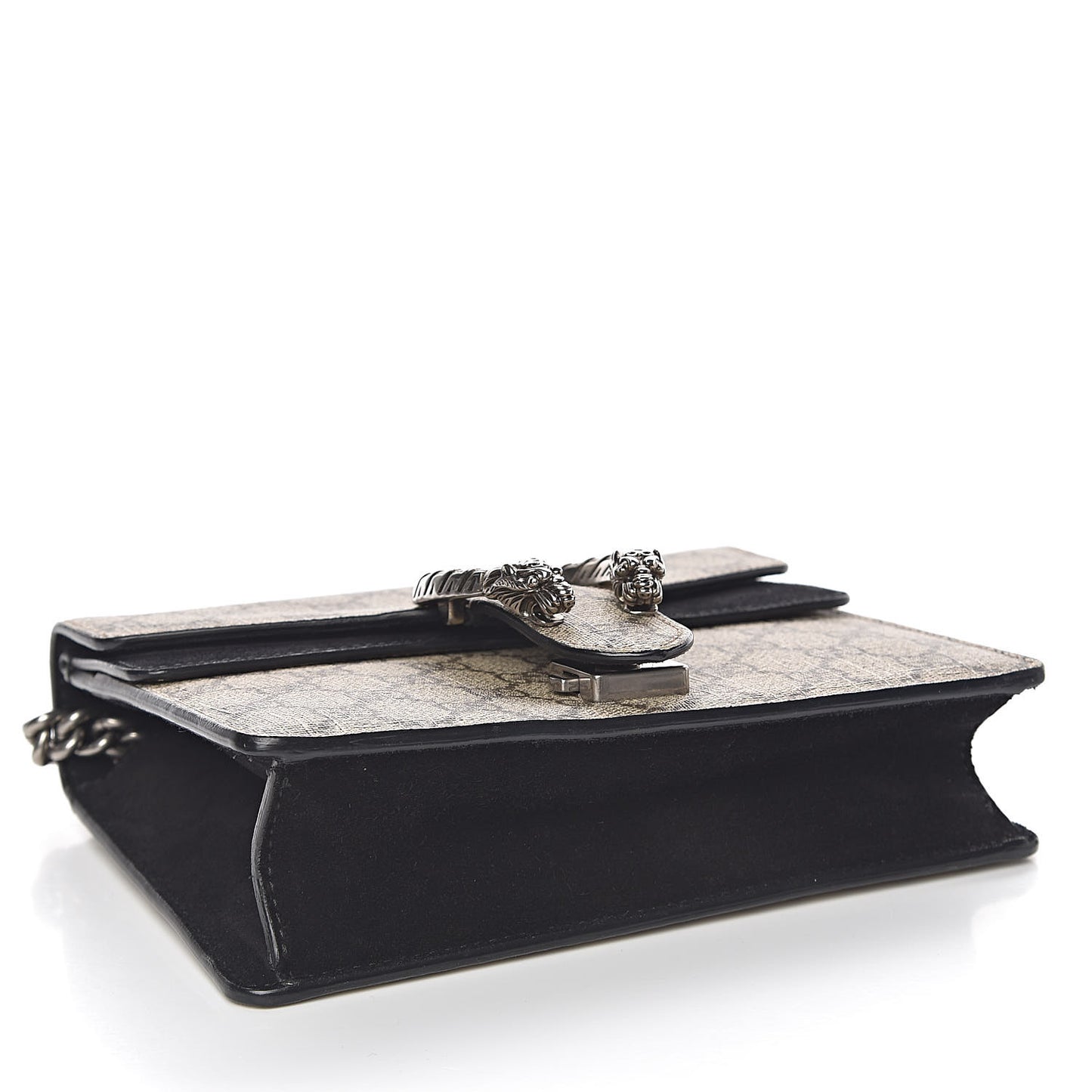 GG Supreme Monogram Mini Dionysus Shoulder Bag Black