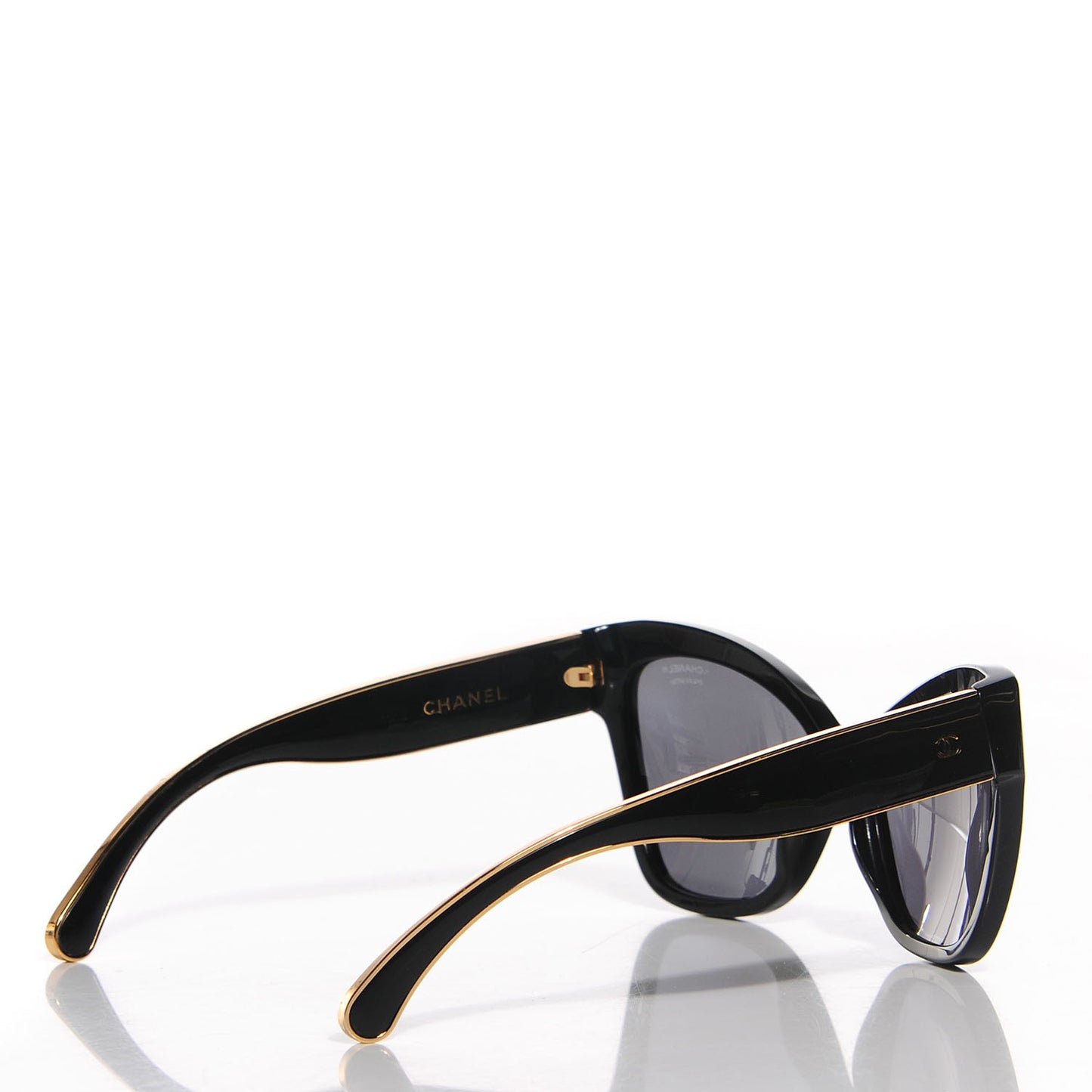Acetate CC Cat Eye Sunglasses 5271 Black