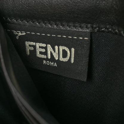 Fendi Vitello Liberty Century Lucido By The Way Continental Wallet On Chain Black 6 of 9